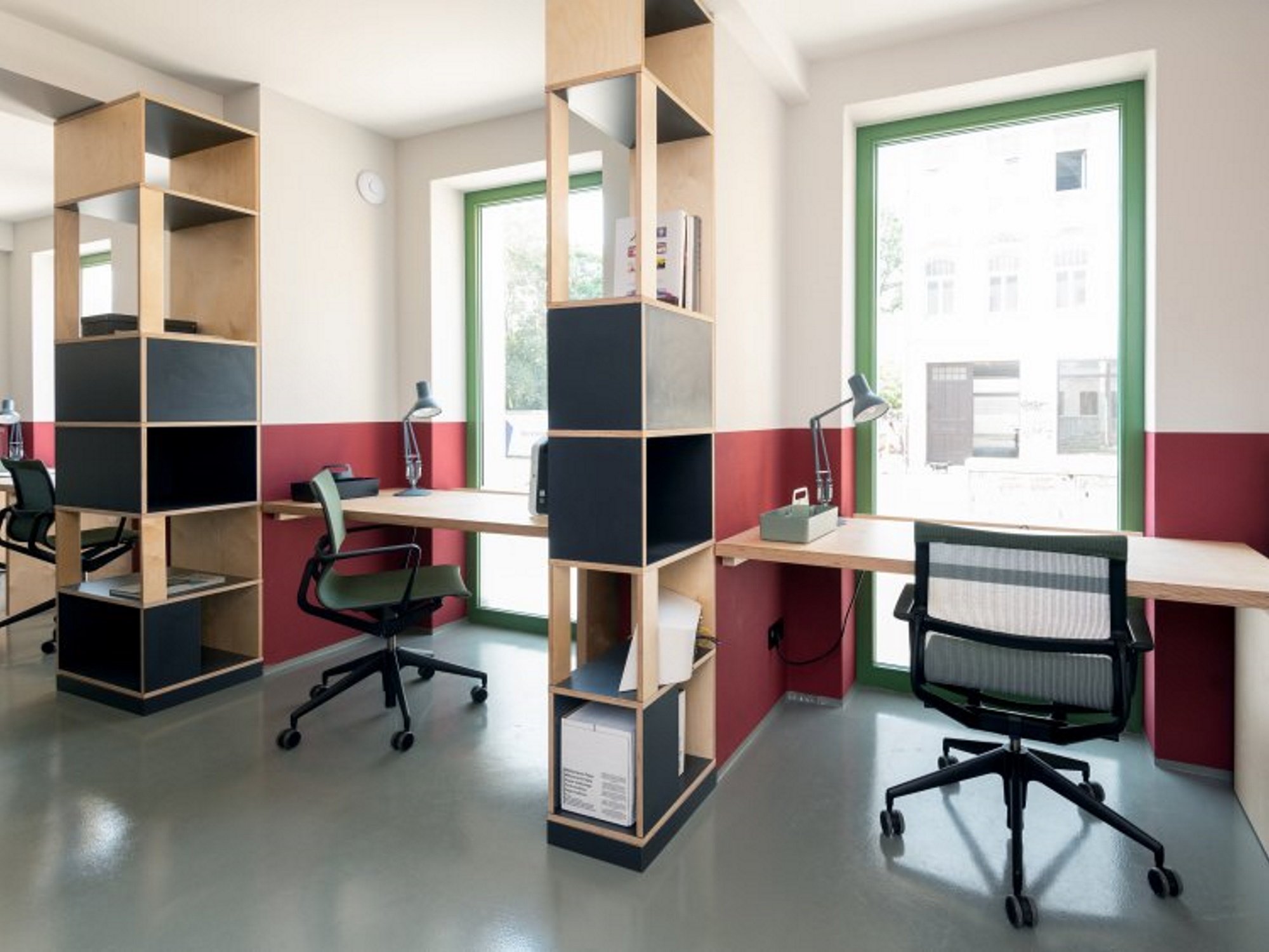 ohja Leipzig: Büro Makeover durch smow