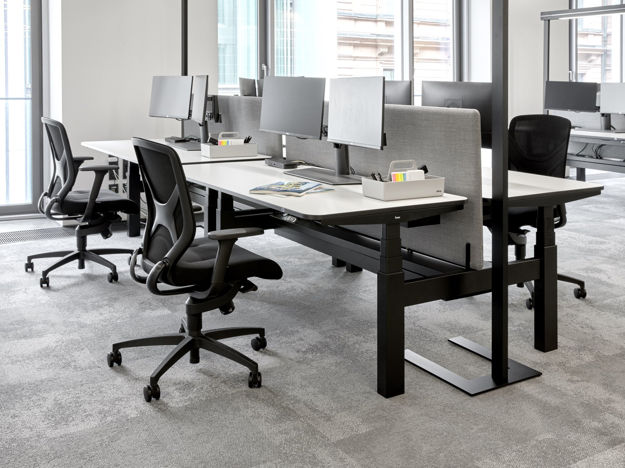 Offener Work Space bei Ebiquity smow Hamburg