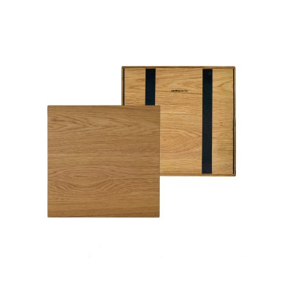 Holzauflage (einzeln) für USM Haller Regale, Größe M, 35 cm x 35 cm, Eiche, naturgeölt