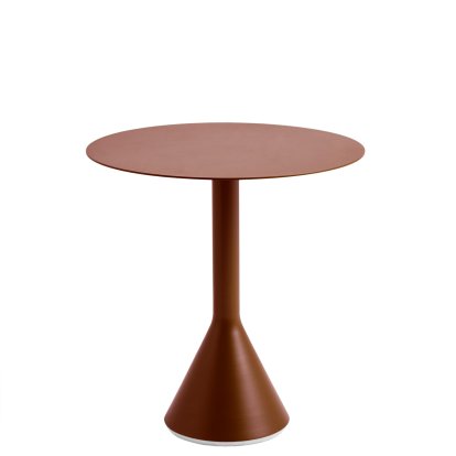 Palissade Cone Tisch, Ø 70 x H 74 , Iron red
