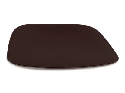 Sitzauflage für Eames Armchairs, Mit Polster, chocolate