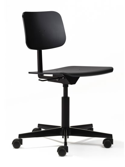 Mr. Square Bürodrehstuhl, Schwarz RAL 9005