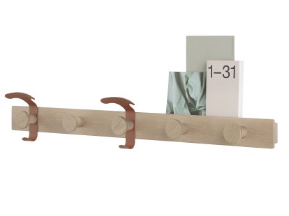 Avail Garderobe, Eiche/kupferbraun