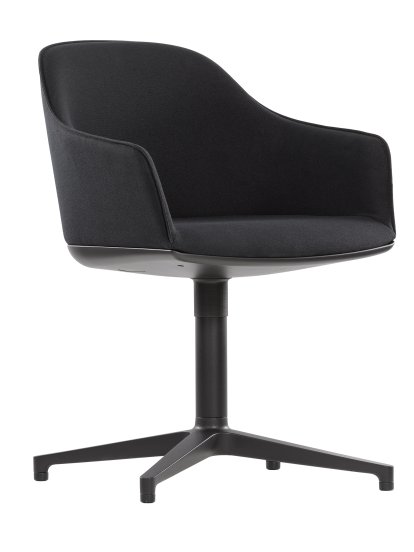 Softshell Armchair auf Viersternfuß