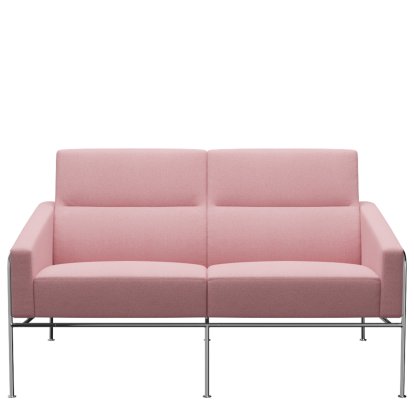 Series 3300 Sofa, Acca 621 - Dusty rose , Stahl, verchromt 