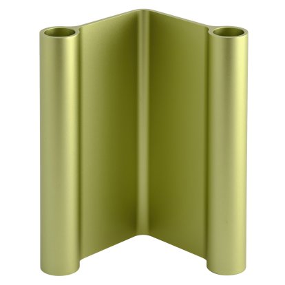 Pair Kerzenhalter, Green, H 18 cm