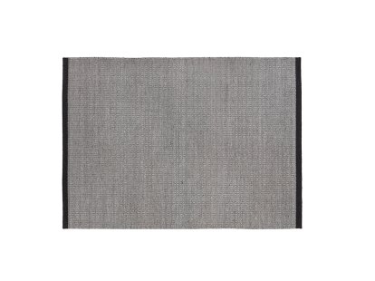Teppich Balder, 140 x 200 cm, Schwarz/grau