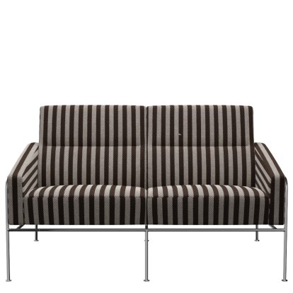 Series 3300 Sofa, Voulez-vous 001 - Brown / beige, Stahl, verchromt 