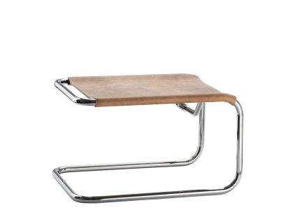 S 35 LH Fußhocker, Büffelleder braun
