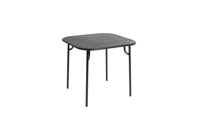Week-End Tisch, S (85 x 85 cm), Schwarz