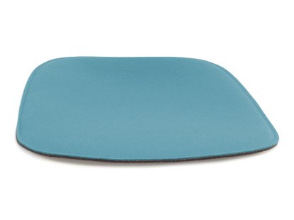 Sitzauflage für Eames Armchairs, Mit Polster, aqua
