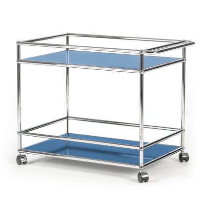 USM Haller Servierwagen Typ 2, Enzianblau RAL 5010