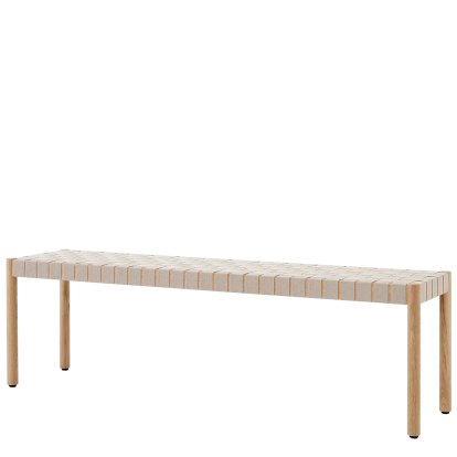 Betty Bank, TK5, 157 cm, Eiche natur / Leinen natur