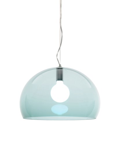 FL/Y Pendelleuchte, Transparent, Petroleum
