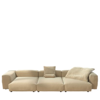 Vetsak Sofa Set 5, Suave - Creme, Mit Kissen
