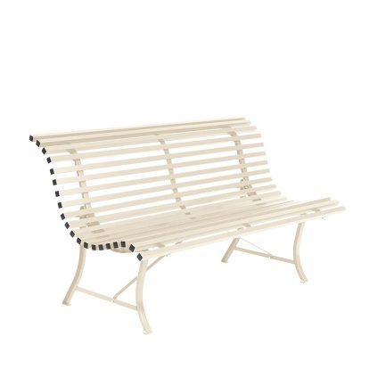 Louisiane Bank, 150 cm, Beige Latte