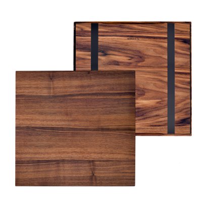 Holzauflage (einzeln) für USM Haller Regale, Größe M, 50 cm x 50 cm, Amerikanischer Nussbaum