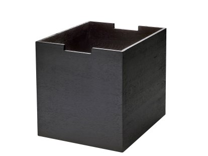 Cutter Box, Eiche schwarz lackiert