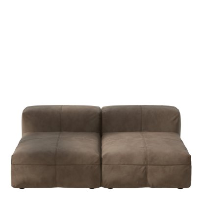 Vetsak Sofa Set 1, M, Leather - Cacao, Ohne Kissen