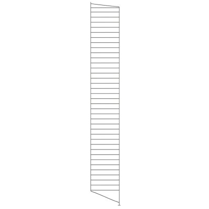 String System Bodenleiter, Einzeln, 200 x 30 cm, Dunkelgrau