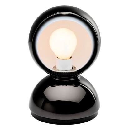 Eclisse Tischleuchte, Schwarz glänzend