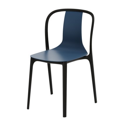 Belleville Stuhl Outdoor, Meerblau