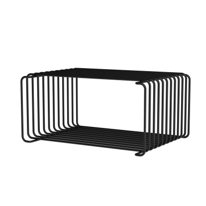 Panton Wire Low Regal, 26 cm, Black