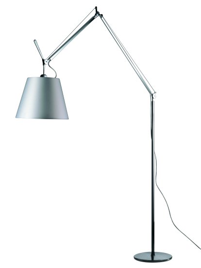 Tolomeo Mega Terra Stehleuchte, Satin grau, 36 cm