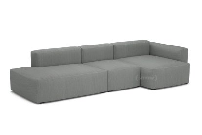 Mags Soft Sofa Kombination 4, Armlehne rechts, Steelcut Trio 133 - hellgrau