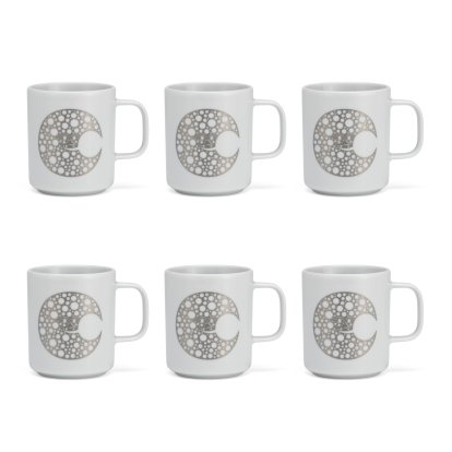 Girard Kaffeetassen, Moon, 6er Set