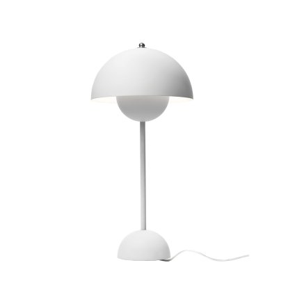 Flowerpot VP3 Tischleuchte, Matt light grey