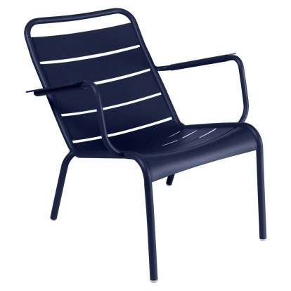 Luxembourg Tiefer Sessel, Abyssblau