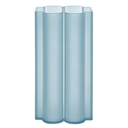 Okra Vase, 34 cm, Hellblau