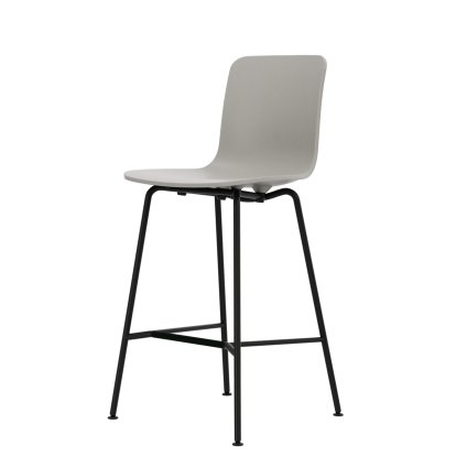 HAL RE Barhocker, Warmgrey RE, Küchenvariante: 645 mm, Pulverbeschichtet basic dark