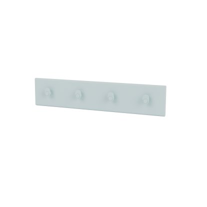 Coat Rack Hakenleiste, 4 Haken, Flint