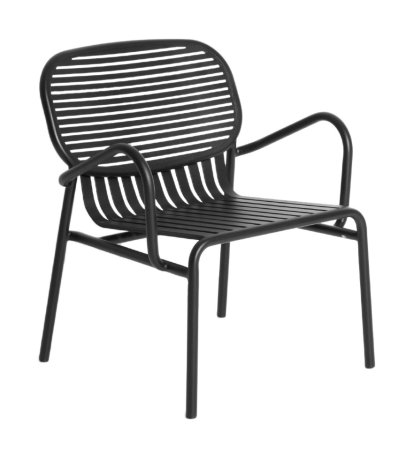 Week-End Lounge Sessel, Schwarz