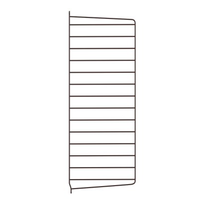 String System Wandleiter, Einzeln, 75 x 30 cm, Dunkelbraun