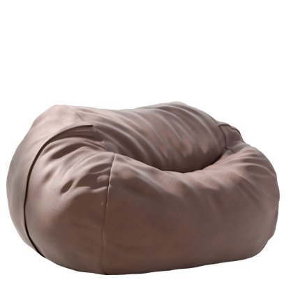 Vetsak Sitzsack, L (H 90 x Ø 140 cm), Leather - Stone