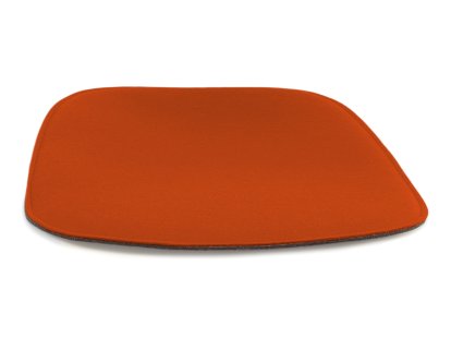 Sitzauflage für Eames Armchairs, Mit Polster, orange