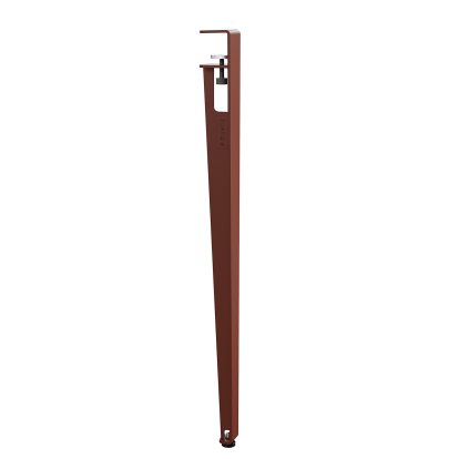 Tiptoe Tischbein Outdoor, Ziegelrot