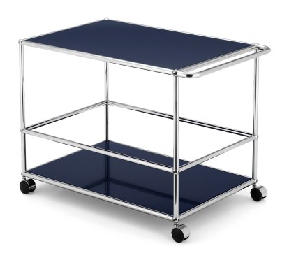 USM Haller Servierwagen Typ 1, Stahlblau RAL 5011