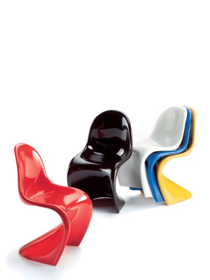 Panton Stühle Miniature (5er Set) 