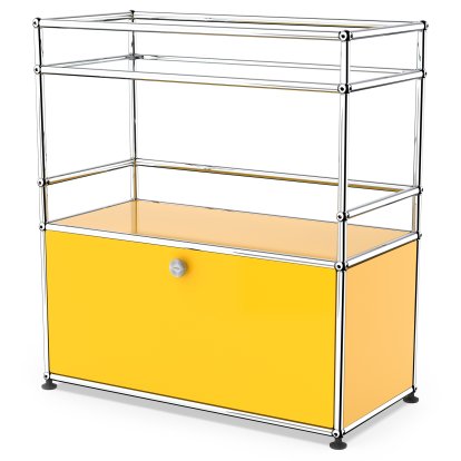 USM Haller Bar Sideboard Typ 1, Goldgelb RAL 1004