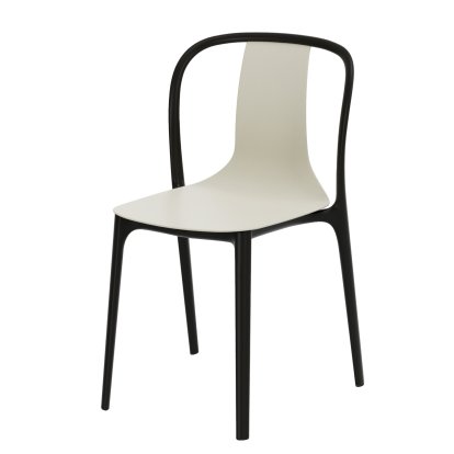 Belleville Stuhl Outdoor, Crème