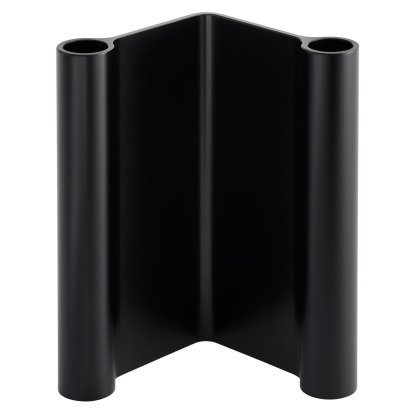 Pair Kerzenhalter, Black, H 18 cm