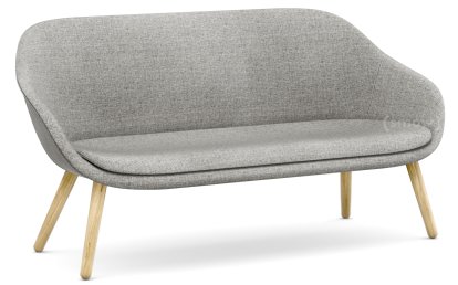 About A Lounge Sofa for Comwell, Hallingdal 116 - warmgrau, Eiche lackiert