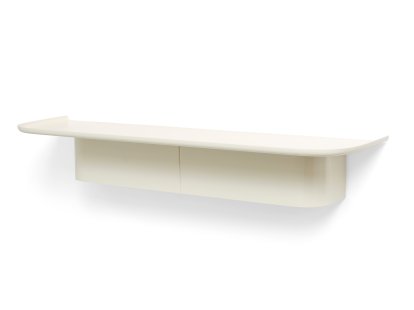 Korpus Wandregal, H 14 x B 90 x T 25 cm, Cream