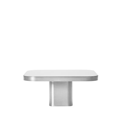 Bow Couchtisch, Aluminium, H 31 x B 70 x T 70