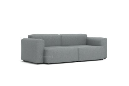 Mags Soft Sofa Kombination 1, 2,5 Sitzer, Hallingdal 130 - hellgrau