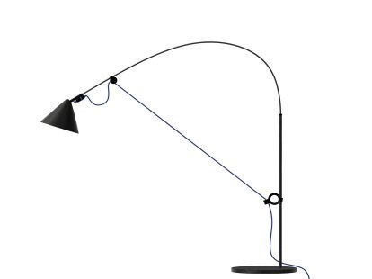 Ayno Tischleuchte, Schwarz, Ultramarin, 3000 K